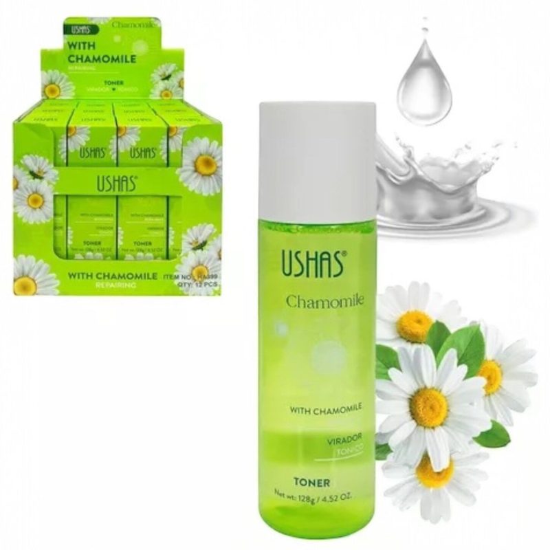 Toner cu Mușețel Ushas – Cod HA399 – Set 12 Bucăți