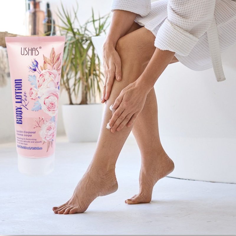 USHAS Body Lotion Rose – Loțiune de Corp cu Trandafiri – HA476 – Set 12 bucăți