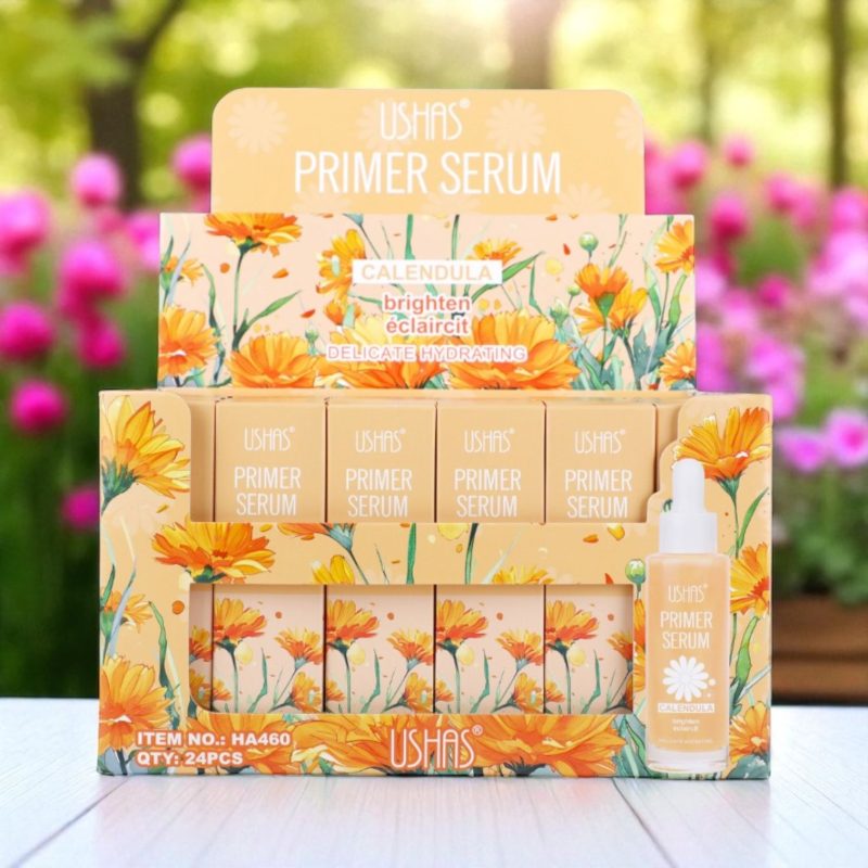 Ushas Primer Serum cu Gălbenele – Hidratare Delicată și Luminozitate, 24 buc/set (HA460) - imagine 7