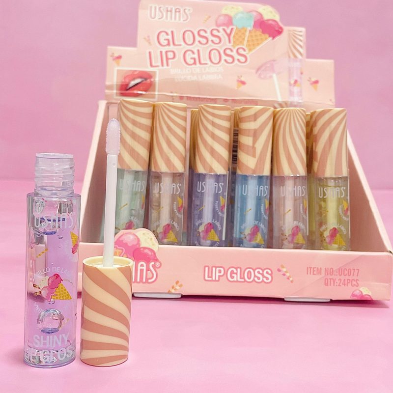 Luciu de buze USHAS – GLOSSY ICE CREAM, cod UC077