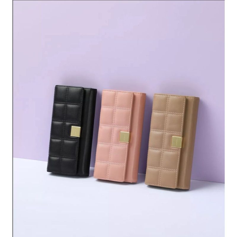 Portofel Damă 19x10 cm – Culori Mixte, Elegant și Practic
