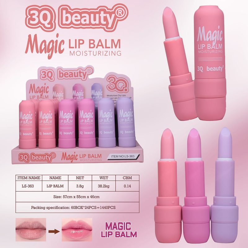 Balsam de buze hidratant 3Q Beauty Magic Lip Balm – LS-363