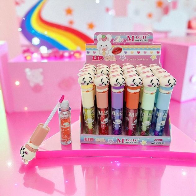 Ulei de buze Magic Your Life Lip Oil Panda – capac ursuleț panda – LC230