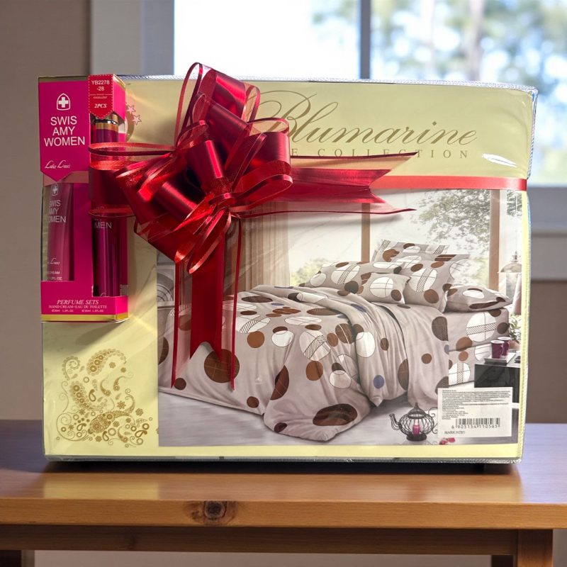 Set cadou H781 femei rafinate cu lenjerie și parfum cu cremă de mâini