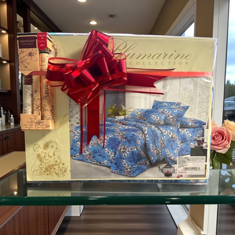 Set cadou H785 femei rafinate cu lenjerie și parfum cu cremă de mâini