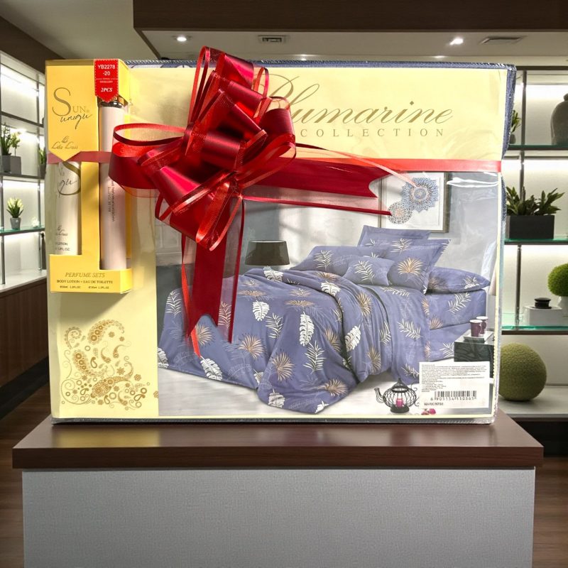 Set cadou H788 femei rafinate cu lenjerie și parfum cu cremă de mâini