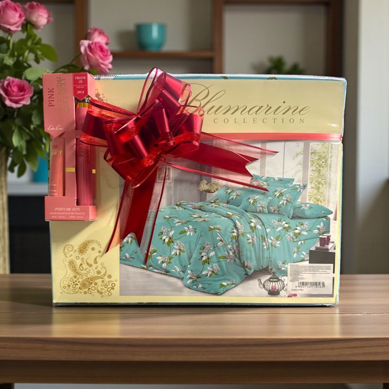 Set cadou H791 femei rafinate cu lenjerie și parfum cu cremă de mâini