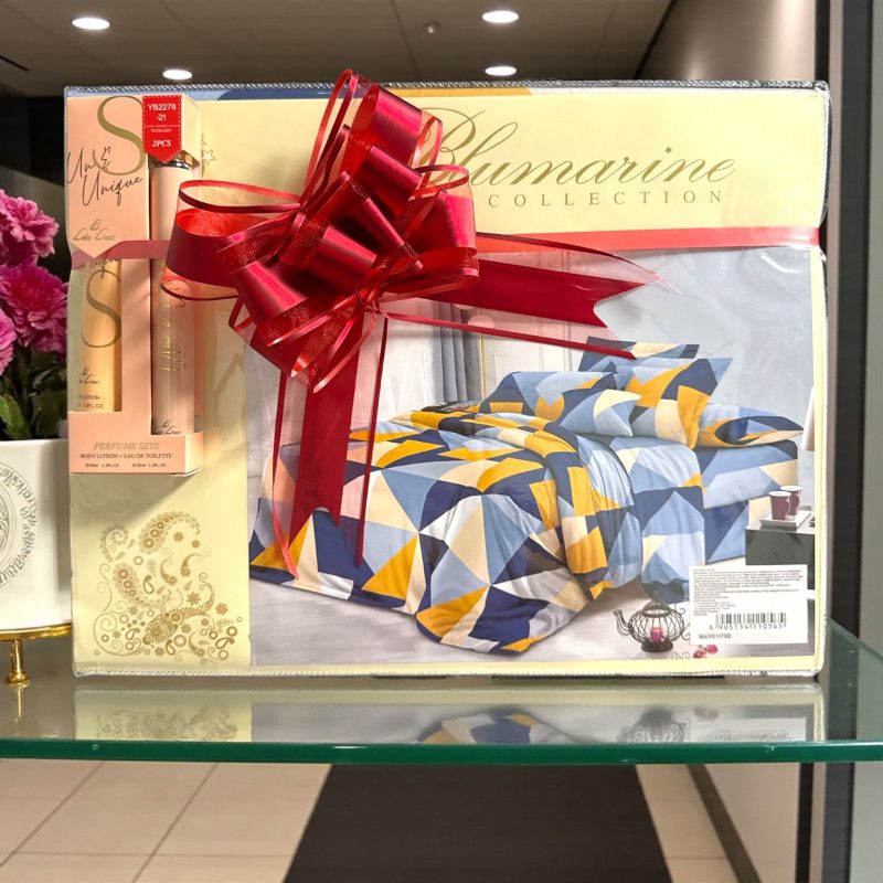 Set cadou H793 femei rafinate cu lenjerie și parfum cu cremă de mâini
