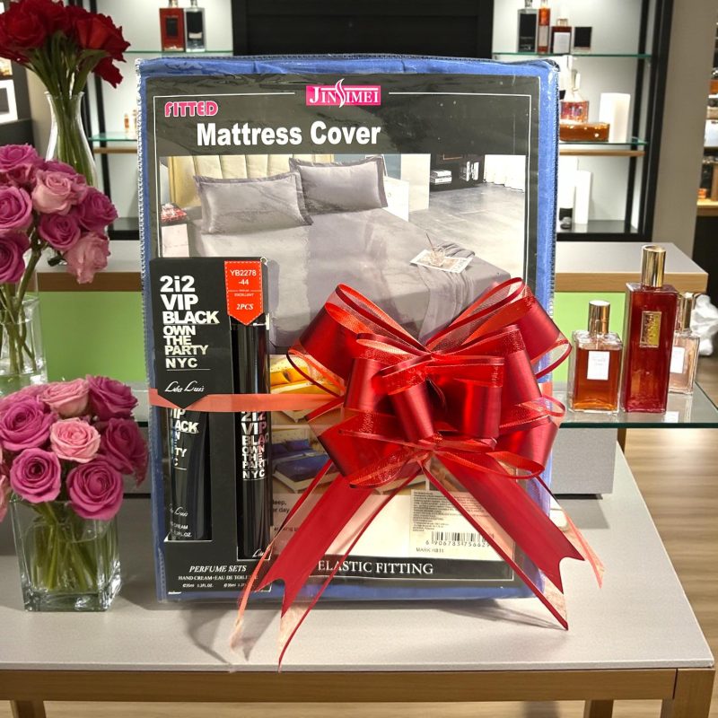 Set cadou H811 femei rafinate cu lenjerie de pat finet și parfum cu cremă de mâini