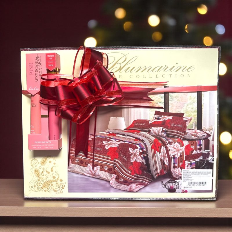 Set cadou H797 femei rafinate cu lenjerie și parfum cu cremă de mâini