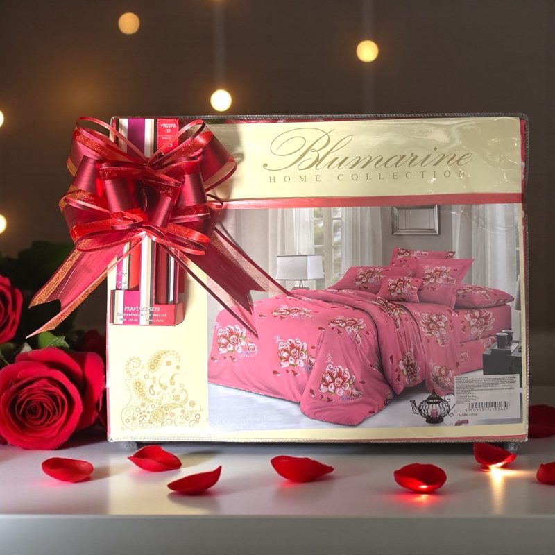 Set cadou H799 femei rafinate cu lenjerie și parfum cu cremă de mâini